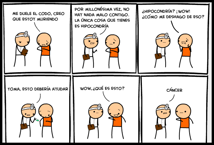 Soy Hiponcondriaco. I Am Hypochondriac.